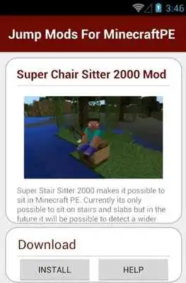 Play Jump Mods For MinecraftPE