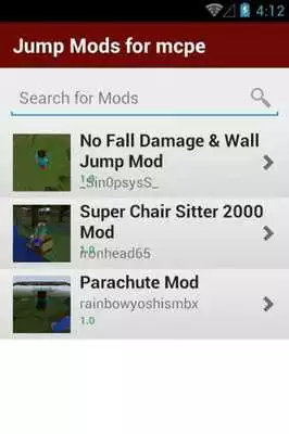 Play Jump Mods List For MCPE