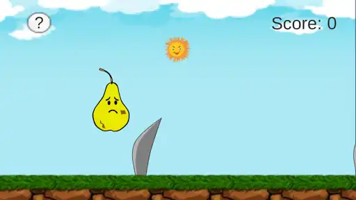 Play Jump Pear! as an online game Jump Pear! with UptoPlay