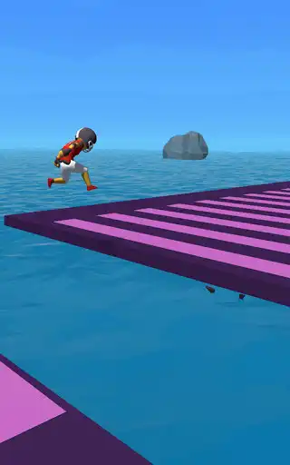 Play Jump Race 3D as an online game Jump Race 3D with UptoPlay