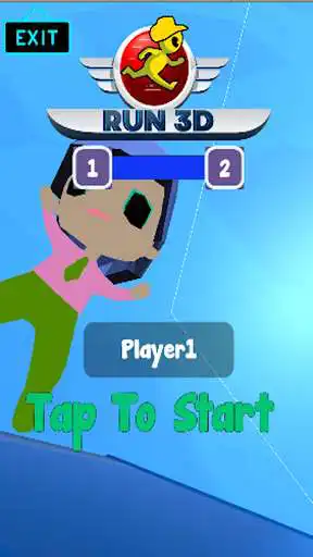 Play Jump Running Race 3D as an online game Jump Running Race 3D with UptoPlay