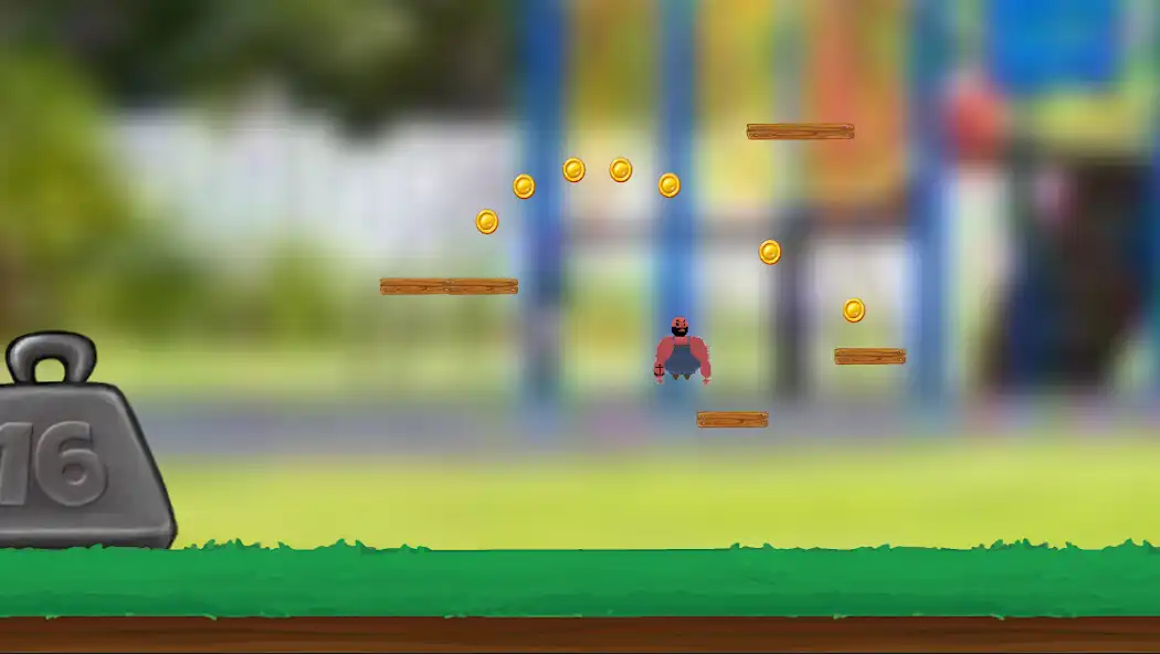 Play Jump! Sir Lewis as an online game Jump! Sir Lewis with UptoPlay