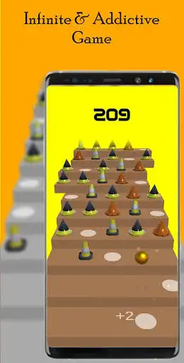 Play Jump Stairs as an online game Jump Stairs with UptoPlay