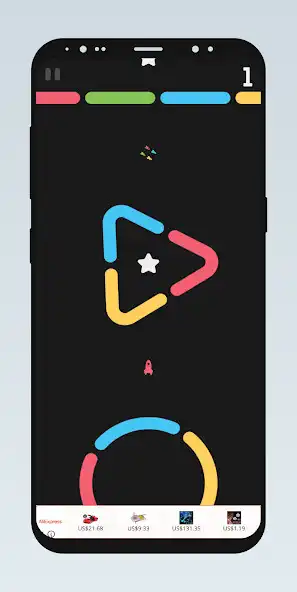 Play Jump Switch Color Interstellar as an online game Jump Switch Color Interstellar with UptoPlay