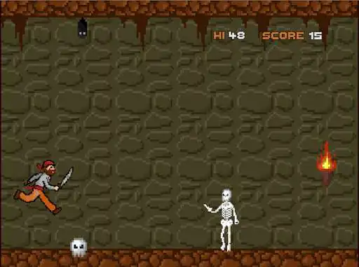 Play Jump That Skull as an online game Jump That Skull with UptoPlay