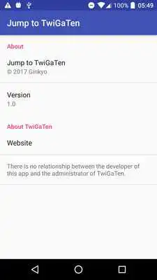 Play Jump to TwiGaTen