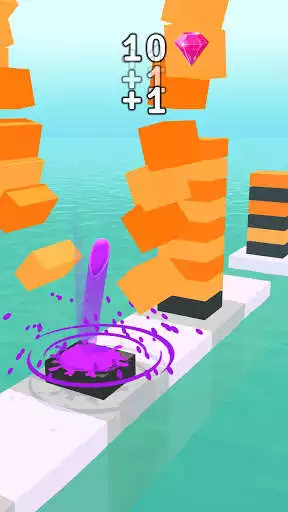 Play Jumpy Ball 3D as an online game Jumpy Ball 3D with UptoPlay