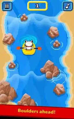 Play Jumpy Cat Rafting Free