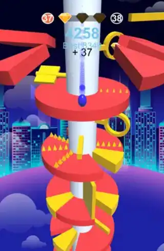 Play JUMPY JUMPY Helix Jump BALL  and enjoy JUMPY JUMPY Helix Jump BALL with UptoPlay