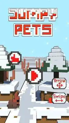 Play Jumpy Pets: Christmas (Arcade endless hopper)