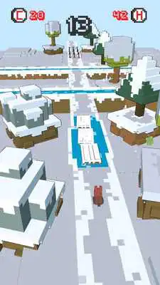 Play Jumpy Pets: Christmas (Arcade endless hopper)