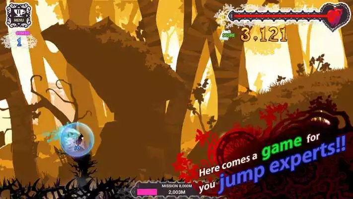 Play Jumpy Witch - Jump on die