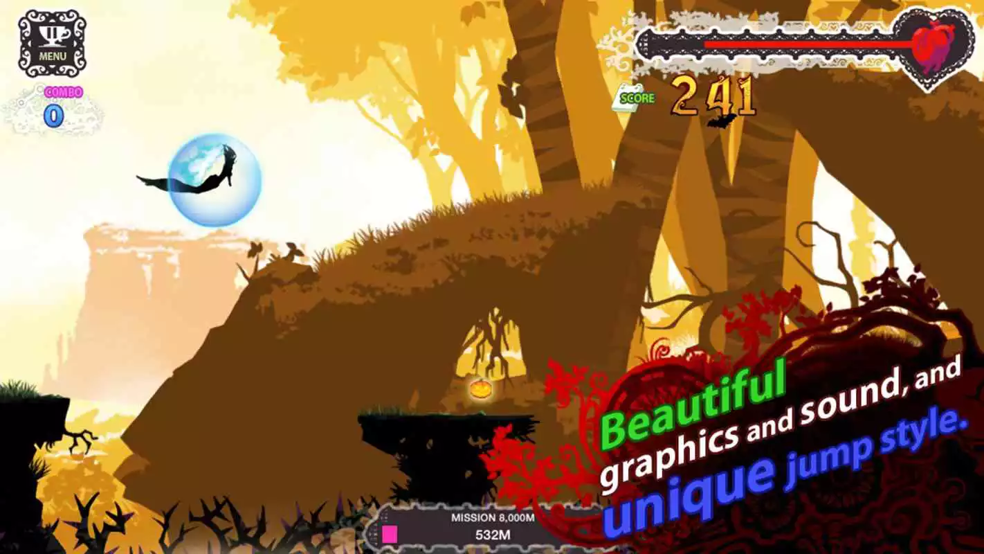 Play Jumpy Witch - Jump on die