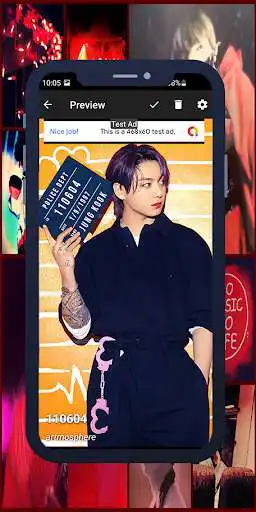 Play Jungkook BTS Live Wallpaper as an online game Jungkook BTS Live Wallpaper with UptoPlay