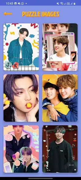 Play Jungkook Jigsaw Puzzle Game as an online game Jungkook Jigsaw Puzzle Game with UptoPlay