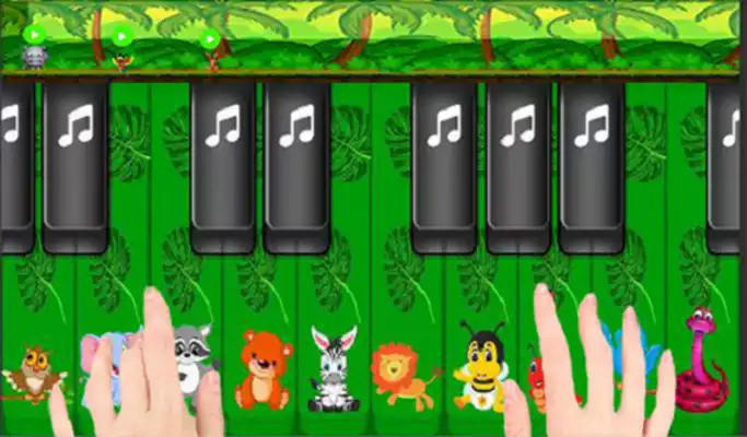 Play Jungle and Animals Kids Piano