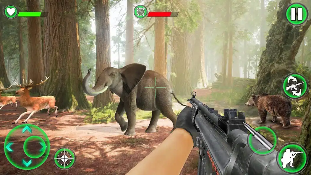 Play Jungle Animals Hunting Games : Real Shooting Game  and enjoy Jungle Animals Hunting Games : Real Shooting Game with UptoPlay