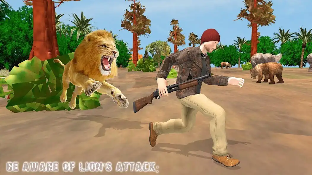 Play Jungle Animals Hunting Games : Real Shooting Game as an online game Jungle Animals Hunting Games : Real Shooting Game with UptoPlay