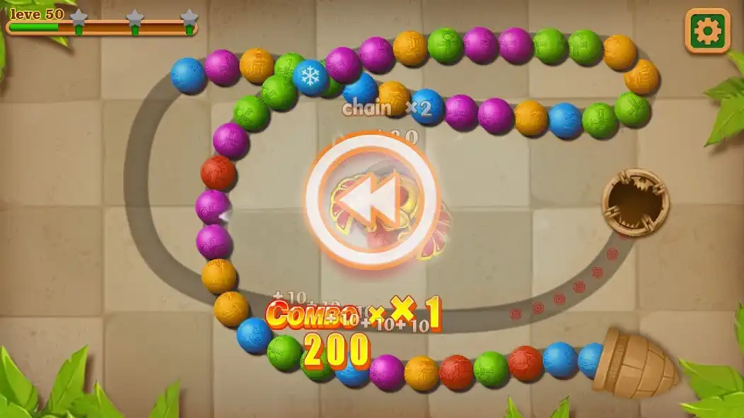 Play Jungle Blast-Marble Mission as an online game Jungle Blast-Marble Mission with UptoPlay