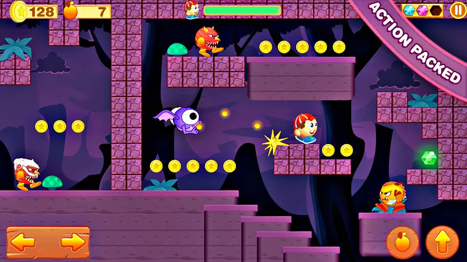 Play Jungle Castle Run 3 as an online game Jungle Castle Run 3 with UptoPlay