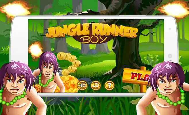 Play Jungle Castle Runner Boy