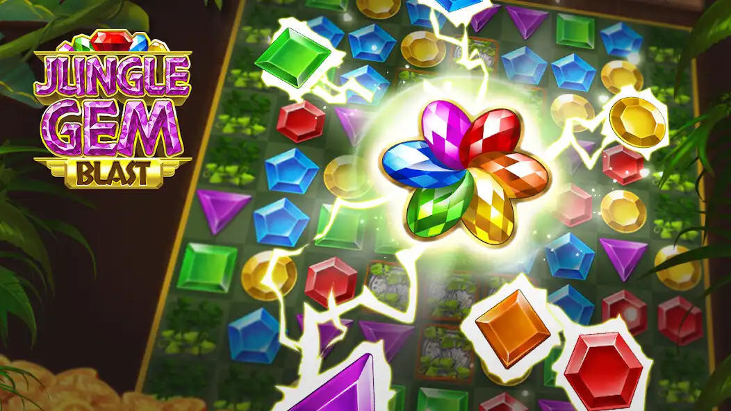 Play Jungle Gem Blast: Wild Jewels  and enjoy Jungle Gem Blast: Wild Jewels with UptoPlay
