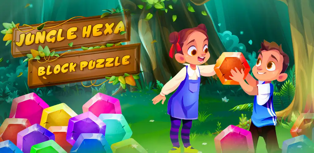 Play Jungle Hexa - Block! Puzzle  and enjoy Jungle Hexa - Block! Puzzle with UptoPlay
