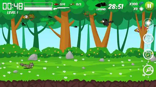 Play Jungle Hunter - Legend Bird Hunting as an online game Jungle Hunter - Legend Bird Hunting with UptoPlay
