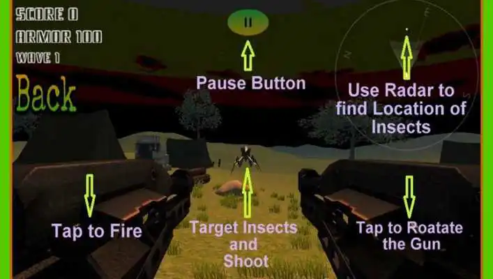 Play Jungle Insects Attack 3D