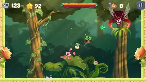 Play Jungle Jump Adventure as an online game Jungle Jump Adventure with UptoPlay
