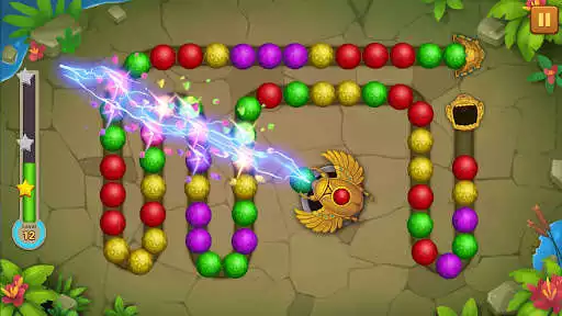 Play Jungle Marble Blast 3 as an online game Jungle Marble Blast 3 with UptoPlay