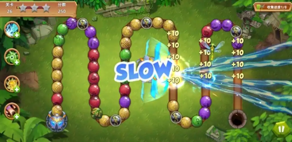 Play Jungle Marble Blast 4 as an online game Jungle Marble Blast 4 with UptoPlay