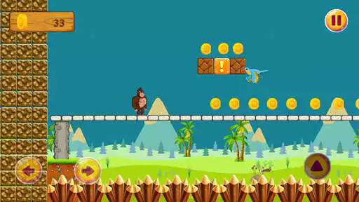 Play Jungle Monkey Run 2  and enjoy Jungle Monkey Run 2 with UptoPlay