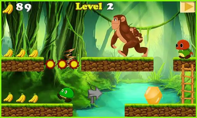 Play Jungle Monkey Run Jumper o7