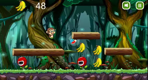 Play Jungle Monkey Run  and enjoy Jungle Monkey Run with UptoPlay