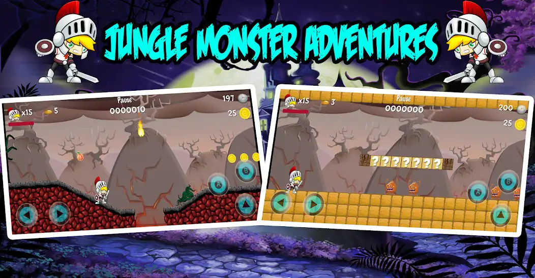 Play Jungle Monster Adventures as an online game Jungle Monster Adventures with UptoPlay