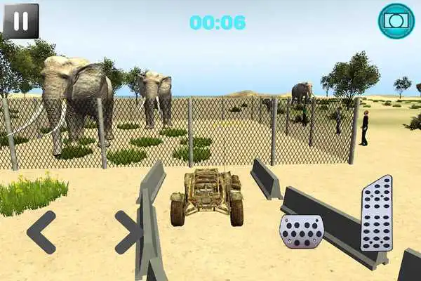 Play Jungle Monster Buggy Parking