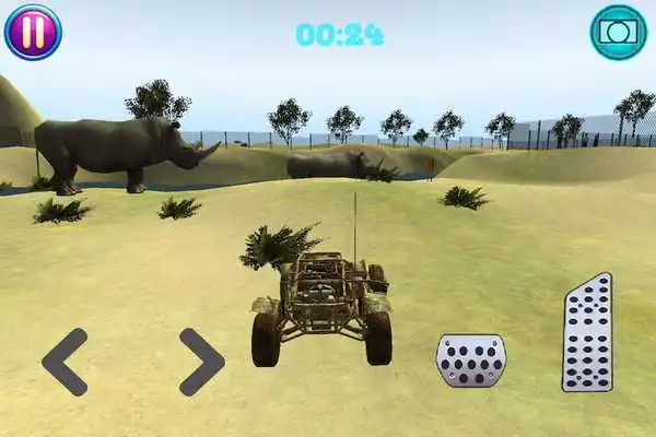 Play Jungle Monster Buggy Parking
