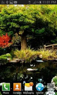 Play Jungle Pond Live Wallpaper