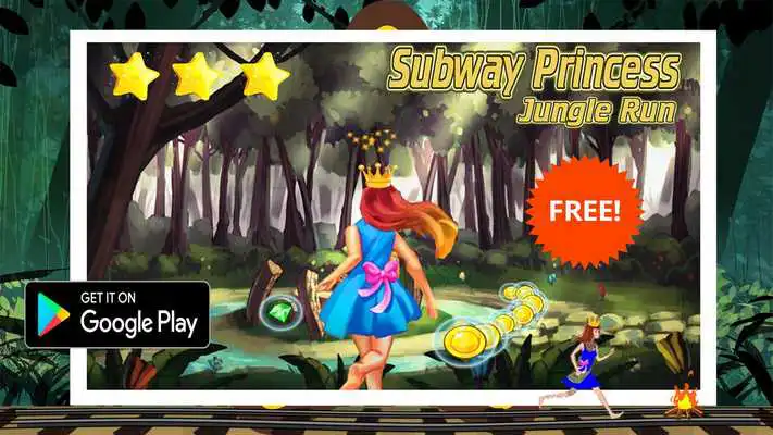 Play JUNGLE PRINCESS RUN GAME