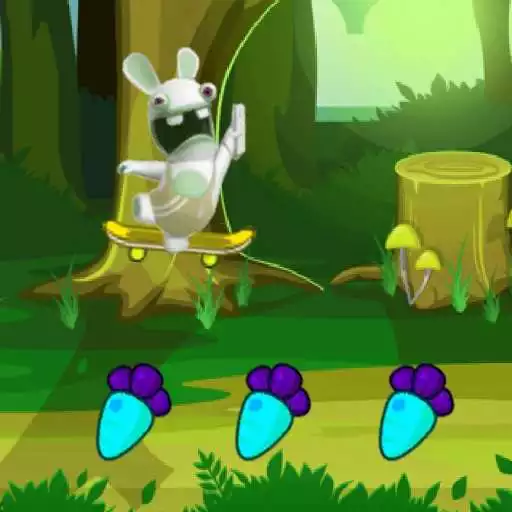 Play Jungle Rabbit Adventure: Skating Game APK
