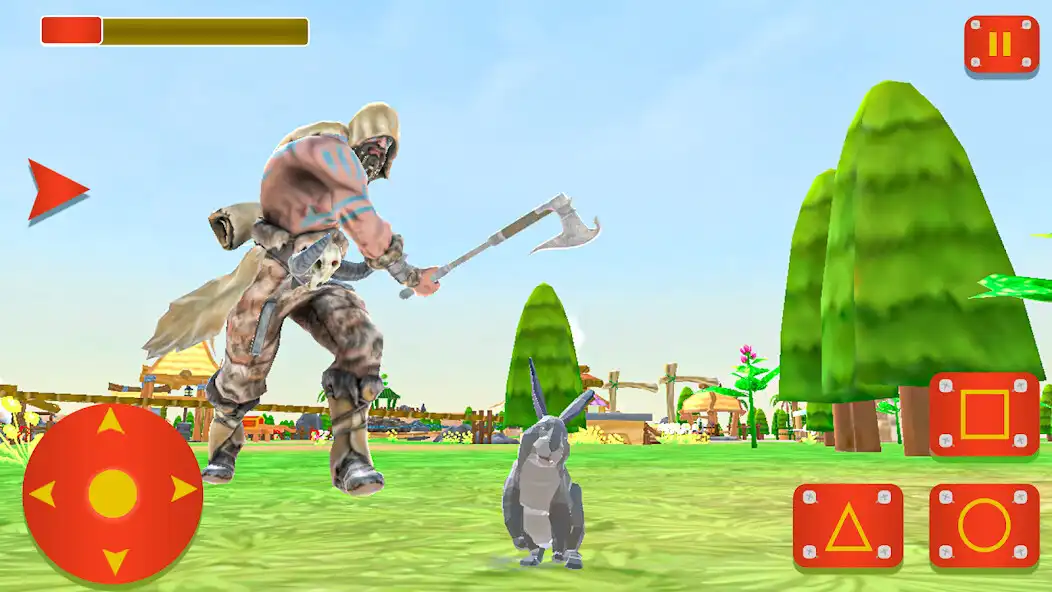 Play Jungle Rabbit Family Simulator as an online game Jungle Rabbit Family Simulator with UptoPlay