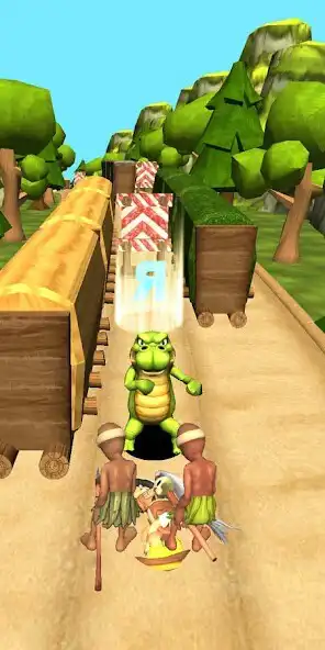 Play Jungle Runner 3D  and enjoy Jungle Runner 3D with UptoPlay