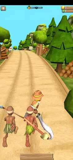 Play Jungle Runner Adventures as an online game Jungle Runner Adventures with UptoPlay