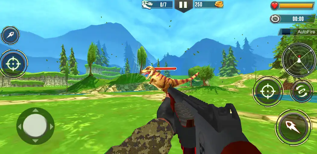 Play Jungle Shooting Games 3D as an online game Jungle Shooting Games 3D with UptoPlay