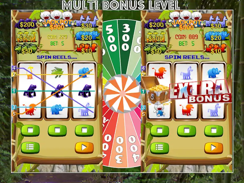 Play Jungle Slot as an online game Jungle Slot with UptoPlay
