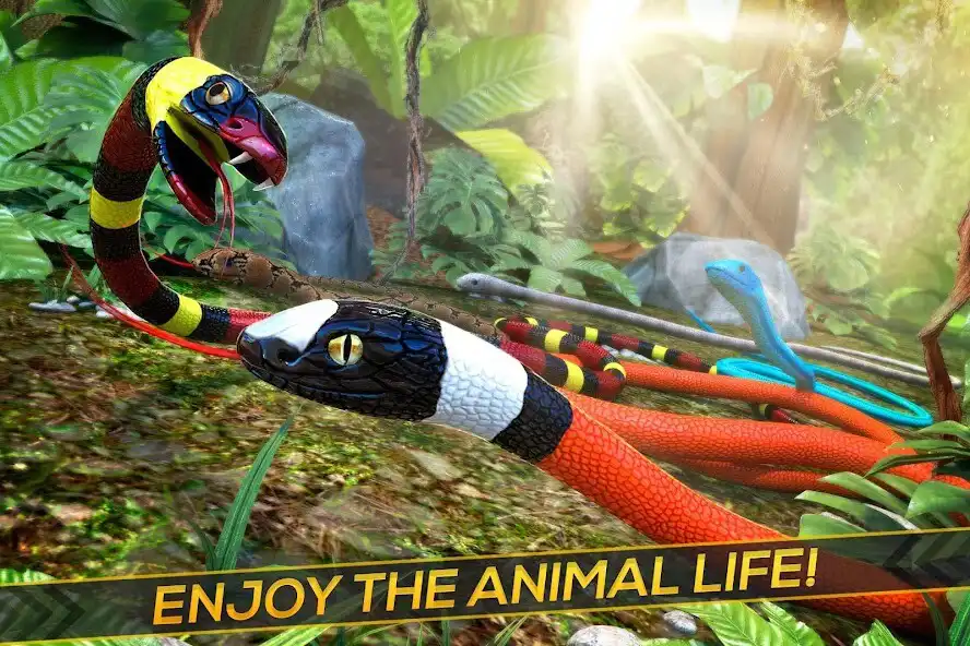 Play Jungle Snake Run: Animal Race  and enjoy Jungle Snake Run: Animal Race with UptoPlay