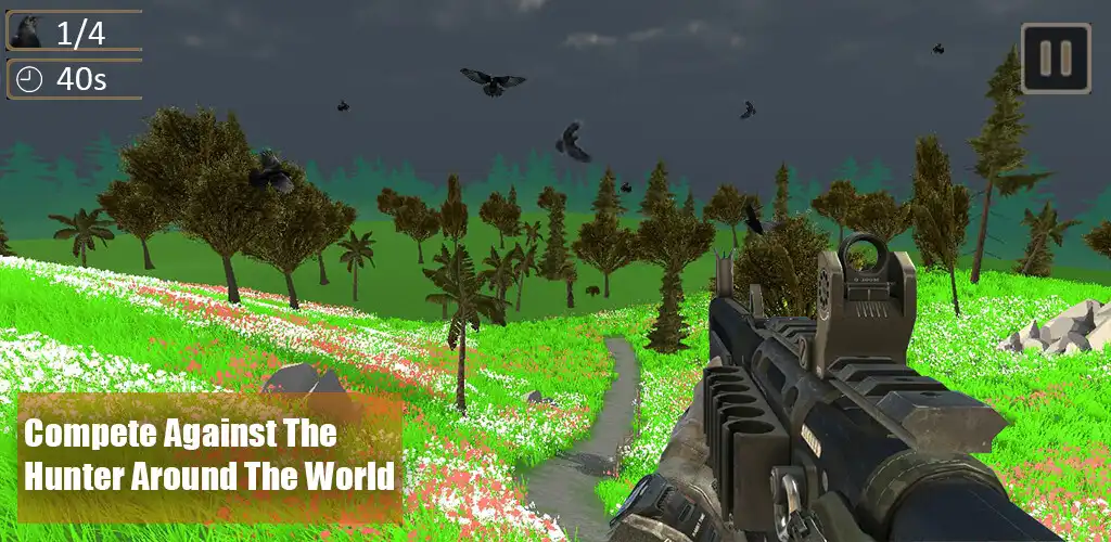 Play Jungle Sniper Crow Hunter  and enjoy Jungle Sniper Crow Hunter with UptoPlay