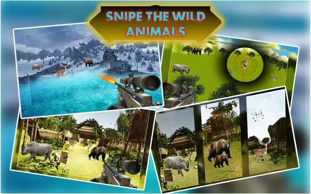Play Jungle Sniper Hunt 2016