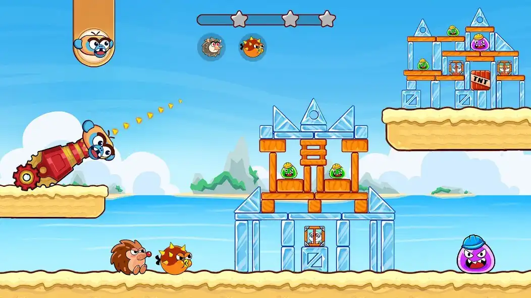 Play Jungle Squad: Cannon Shooter as an online game Jungle Squad: Cannon Shooter with UptoPlay